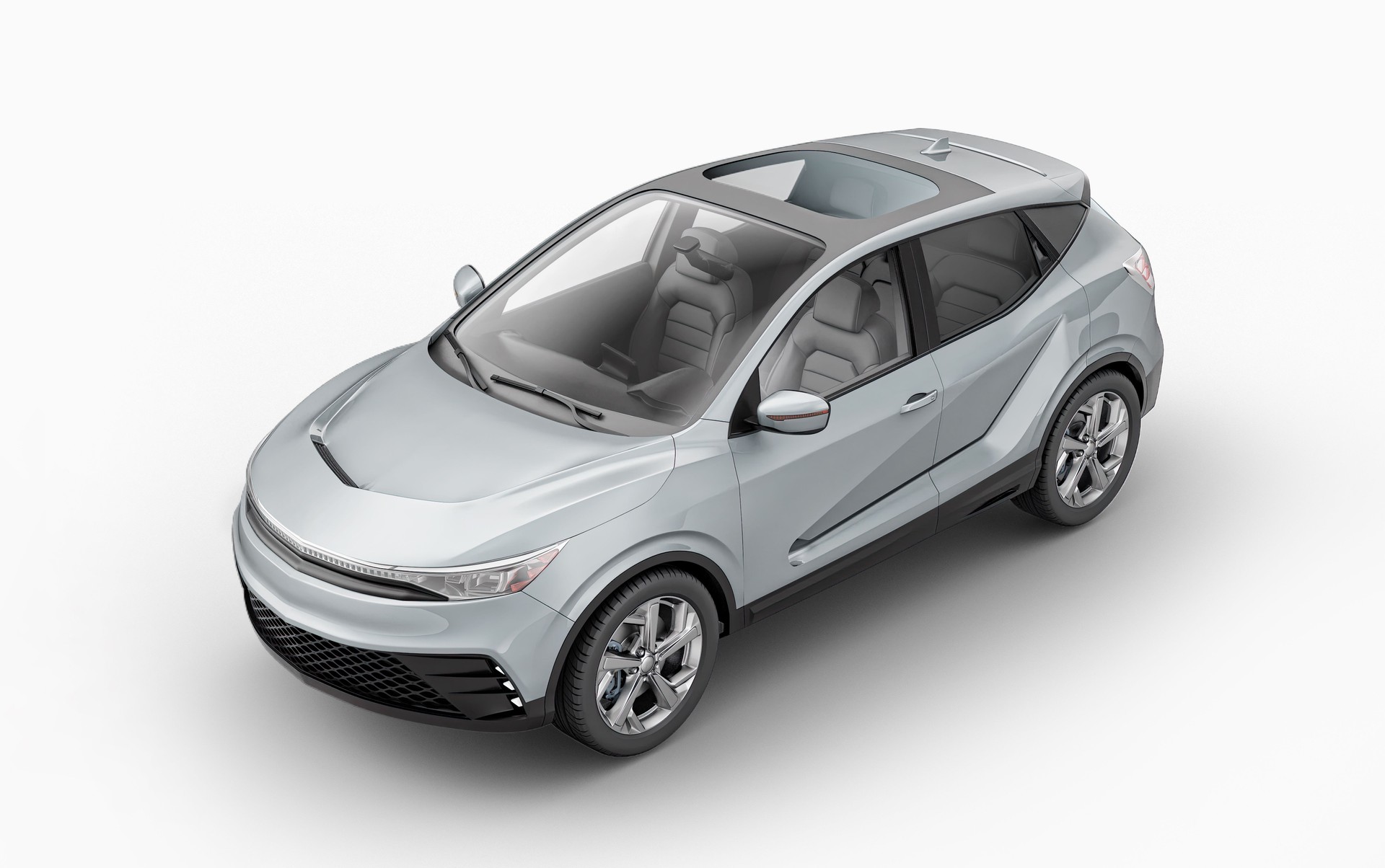 Generic electric or hybrid car.